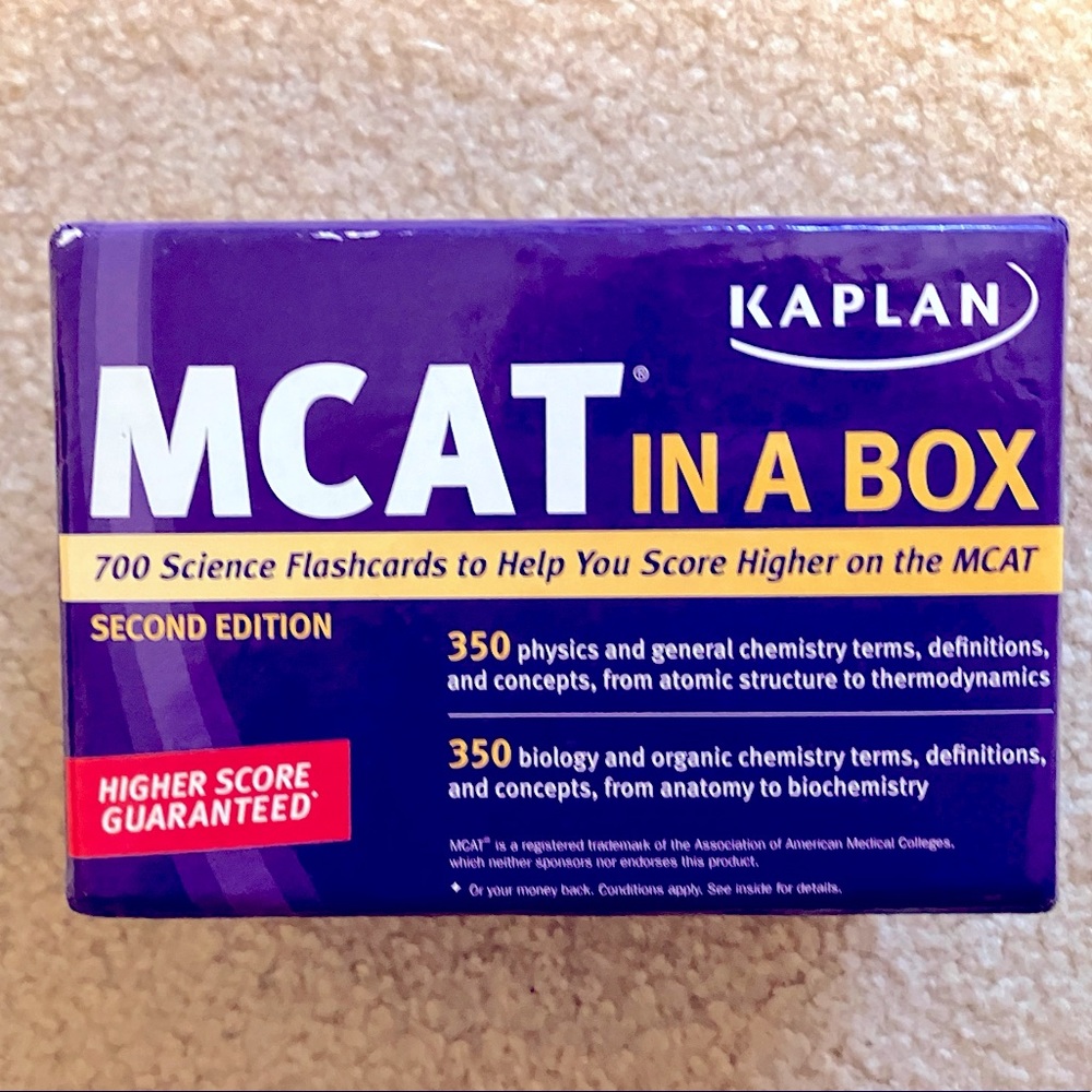Kaplan MCAT In a Box 2nd Ed